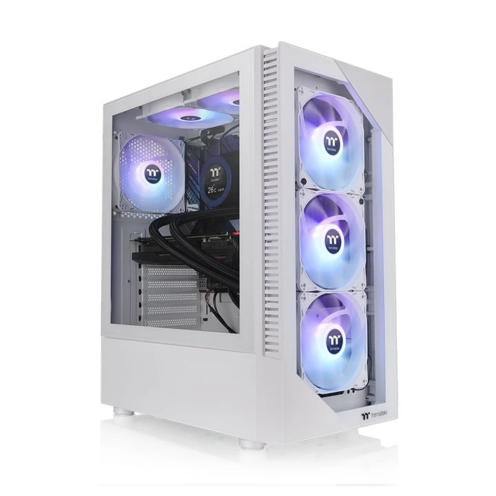 Thermaltake View 200 TG ARGB Snieguolė | PC dėklas