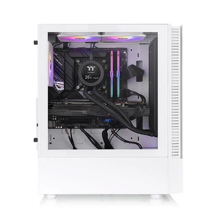 Thermaltake View 200 TG ARGB Snieguolė | PC dėklas