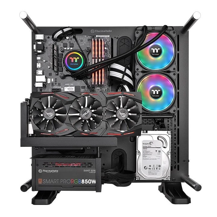 Procesoriaus aušintuvas Thermaltake Floe DX RGB 280 TT Premium Edition CL-W257-PL14SW-A