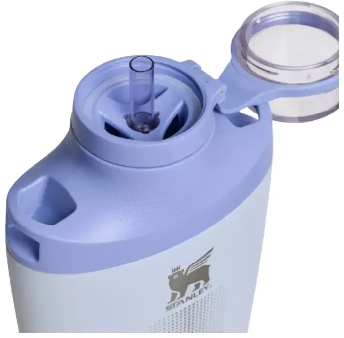 Termosas su dirželiu per petį „The Stanley Cross Bottle 0.68L“ šviesus mėlynas