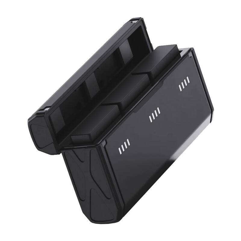 Trijų baterijų įkroviklis, skirtas „GoPro Hero 13“ kamerai, Juodas „Telesin“ (S0-BCG-11-TGP)