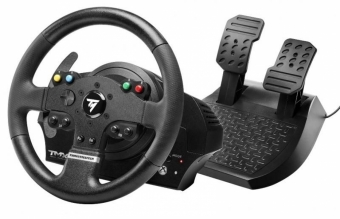 Žaidimų vairas THRUSTMASTER TMX FFB/4460136, Juodos spalvos
