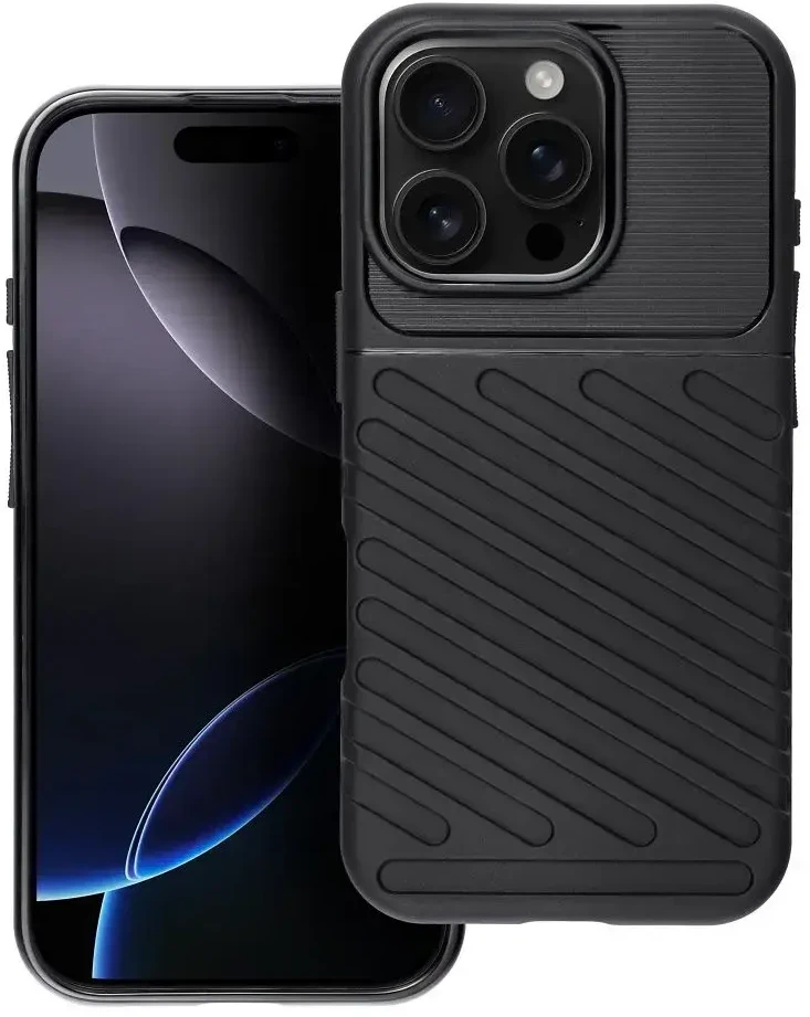 Dėklas Forcell Oem Case for iPhone 16 PRO Thunder juodas