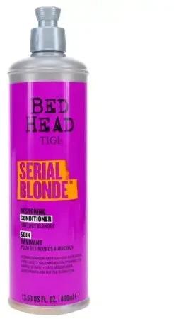 Tigi Bed Head Serial Skirtas šviesiems plaukams Violetinė tonuojantis kondicionierius šviesintiems plaukams 400ml