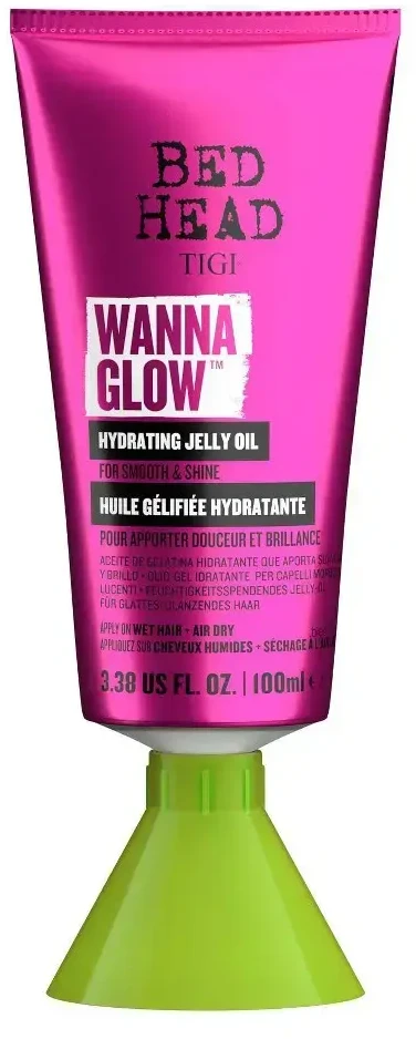 Tigi Bed Head Wanna Glow Hydrating Jelly Oil drėkinamasis aliejinė želė plaukams, 100 ml