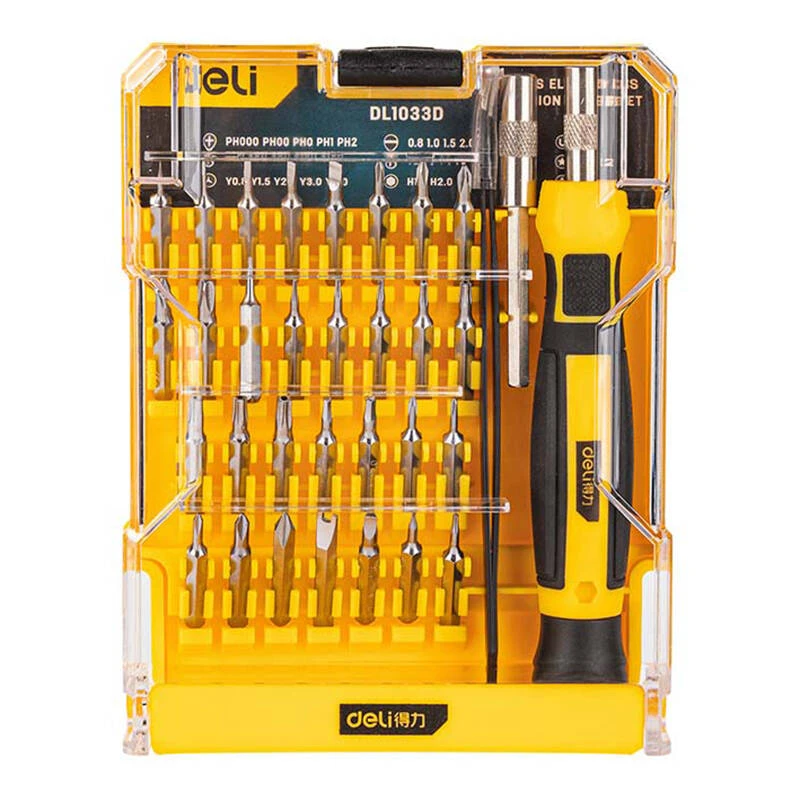 Atsuktuvų rinkinys 33 vnt Deli Tools EDL1033D