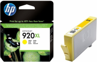 Hewlett Packard (HP) HP 920XL didelio našumo Geltona rašalo kasetė, 700 puslapių, skirta HP Officejet