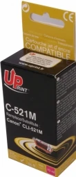 UPrint kompatybilny ink / tusz su CLI521M, C-521M, magenta, 450s, 10ml, su chipem