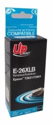 UPrint kompatybilny ink / tusz su C13T26214010, T262140, 26XL, E-26XLB, juodas, 500s, 25ml