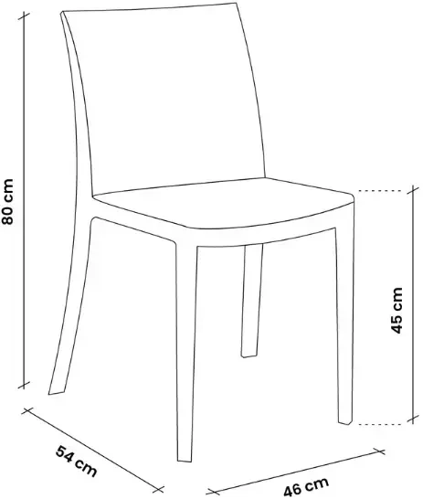 Bica Garden chair Volga žalias