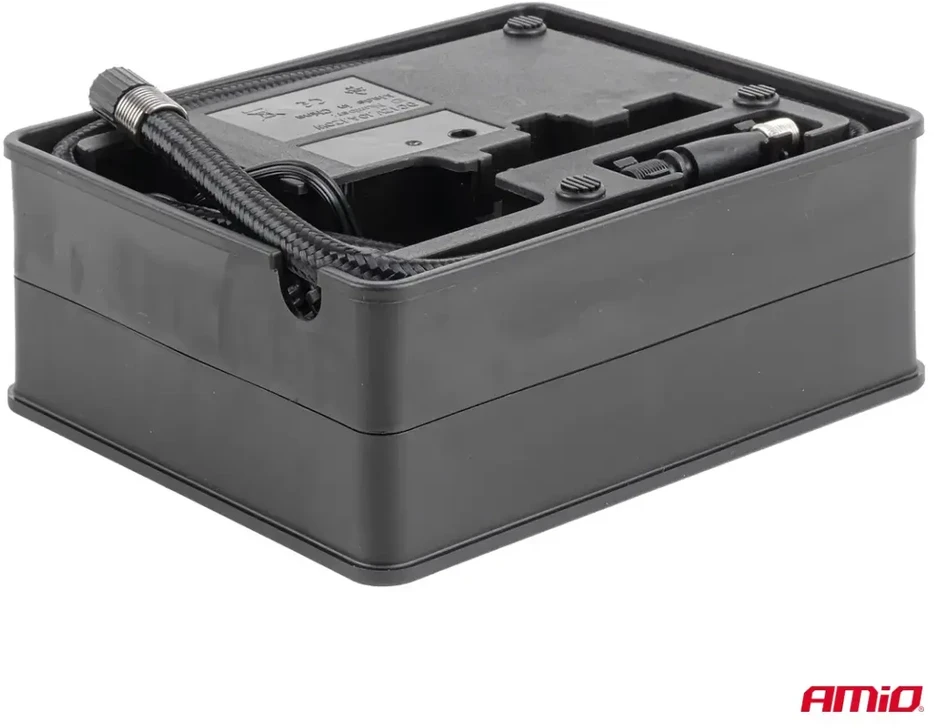 Padangų remonto komplektas su kompresoriumi 19 mm 12 V amio-04929