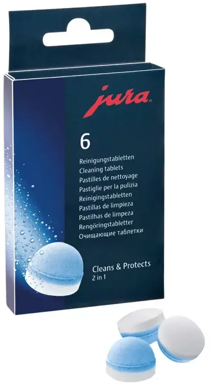 JURA Valymo tabletės, 6 vnt. 24225