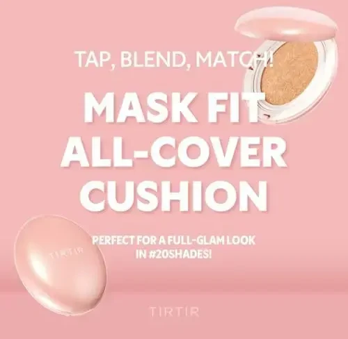 Makiažo pagrindas TirTir Mask Fit All Cover Cushion, 18 g, 25N Mocha