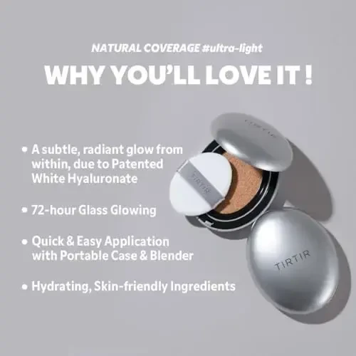 Makiažo pagrindas TirTir Mask Fit Aura Cushion, 18 g, 23N Sand