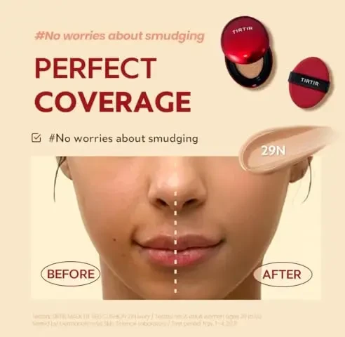 Makiažo pagrindas TirTir Mask Fit Red Cushion, 18 g, 29N Natural beige