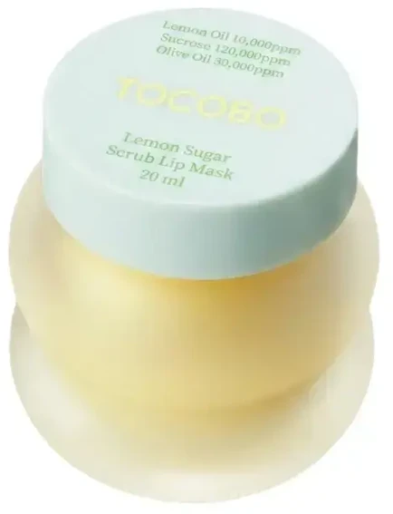 Tocobo Lemon Sugar Scrub Lip Mask lūpų kaukė-šveitiklis, 20 ml