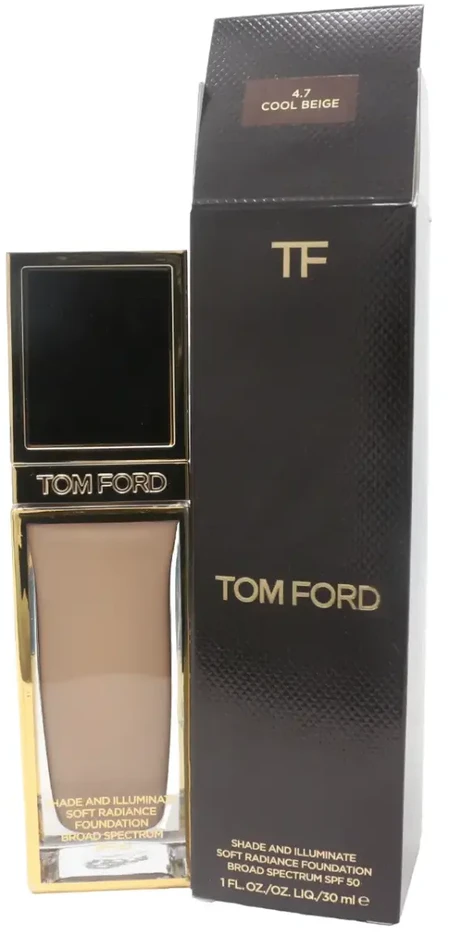 Tom Ford Shade&Illuminate skystas makiažo pagrindas 9.5 Šiltas migdolas, 30 ml