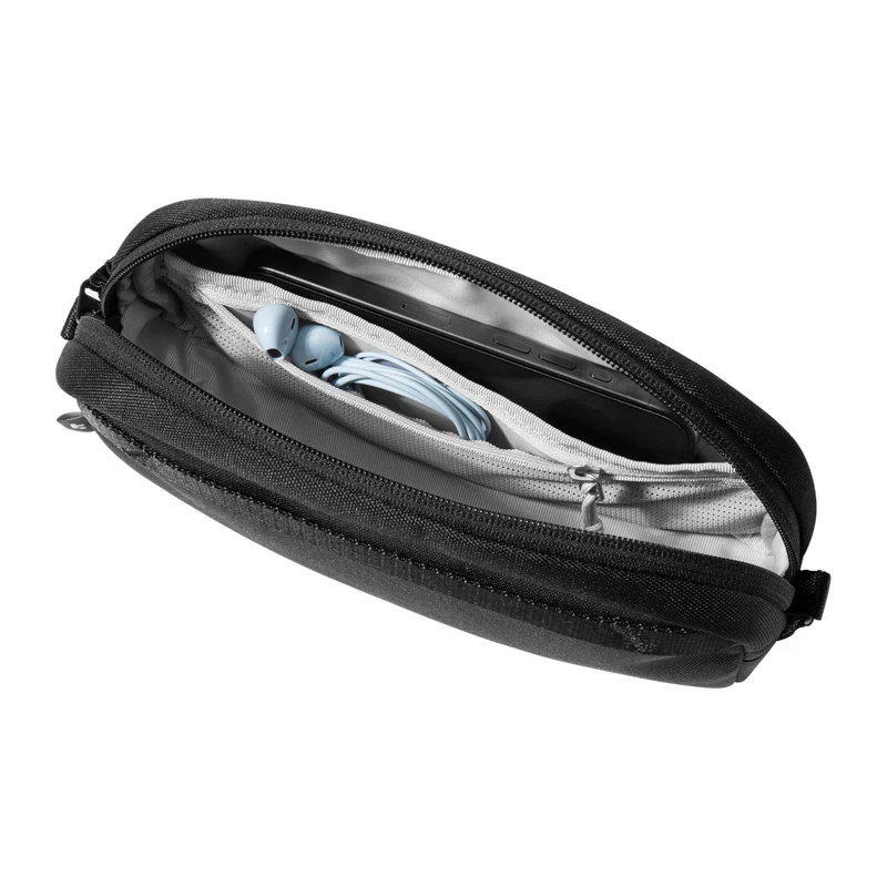 „Tomtoc 1L Light-T12“ priedų dėklas (juodas)