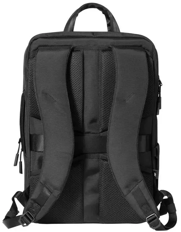 Tomtoc Explorer-T71 travel laptop backpack, 15,6"/24l (juodas)