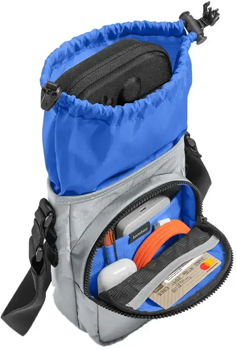 TOMTOC GameOn-G50 Switch 2 JoyCarry Sling Bag (pilka)