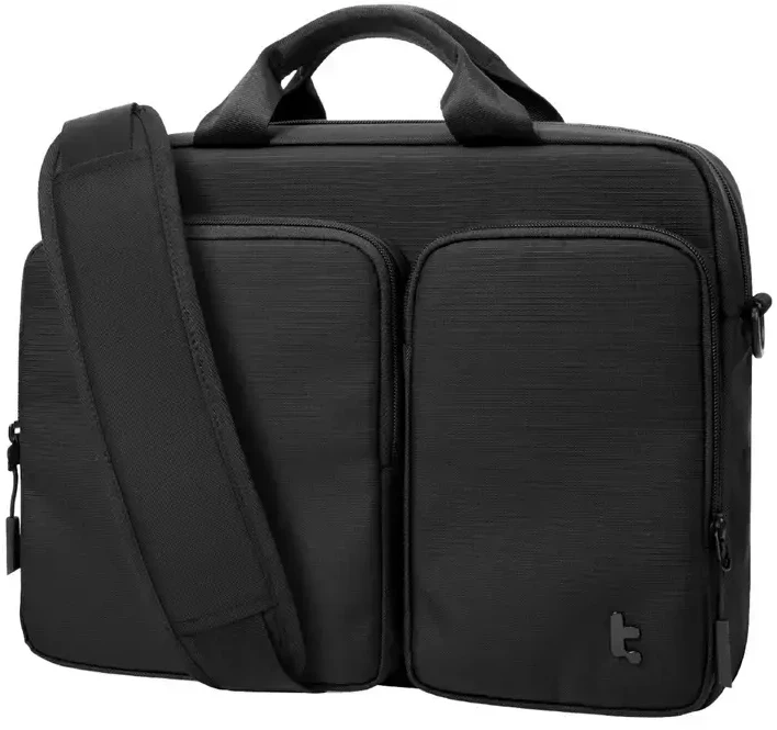 TOMTOC Navigator-A33 laptop shoulder bag 14" (juodas)