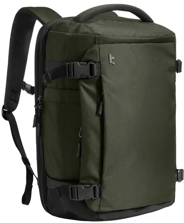 TOMTOC Navigator-T66 Liteway kelioninė kuprinė 15.6"/28L (žalias)