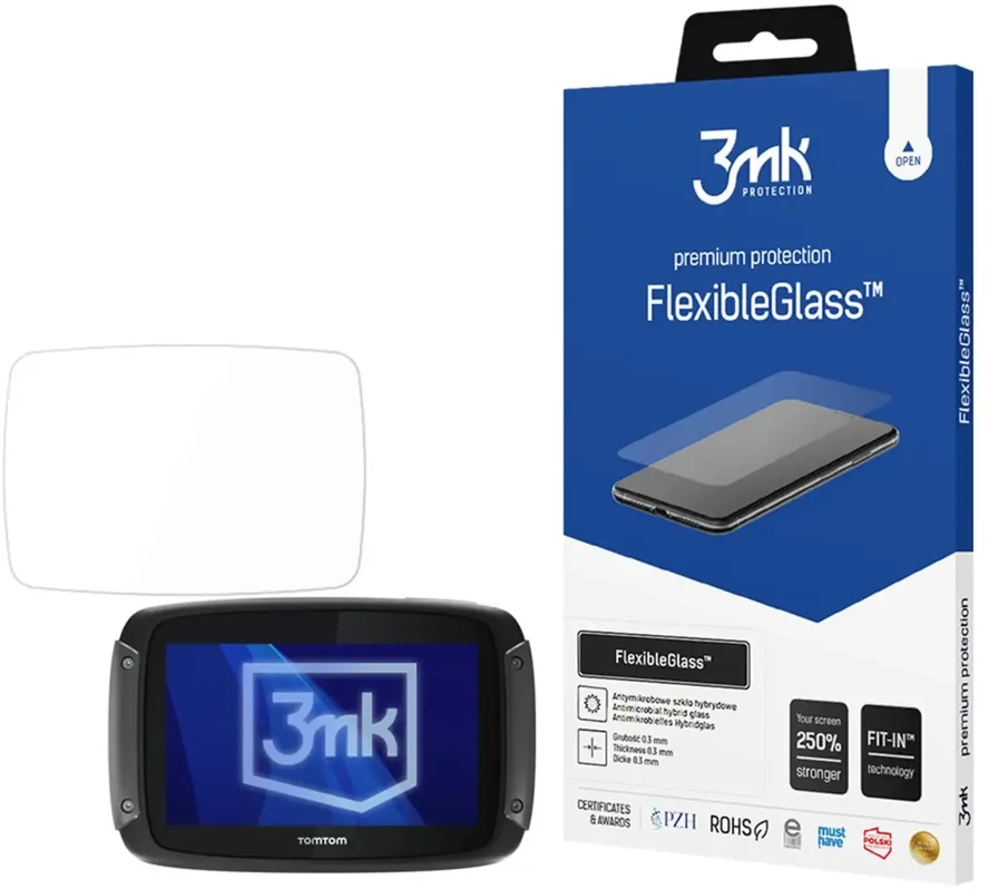 3Mk apsauga „Tomtom Rider 550“ – 3mk lankstus stiklas