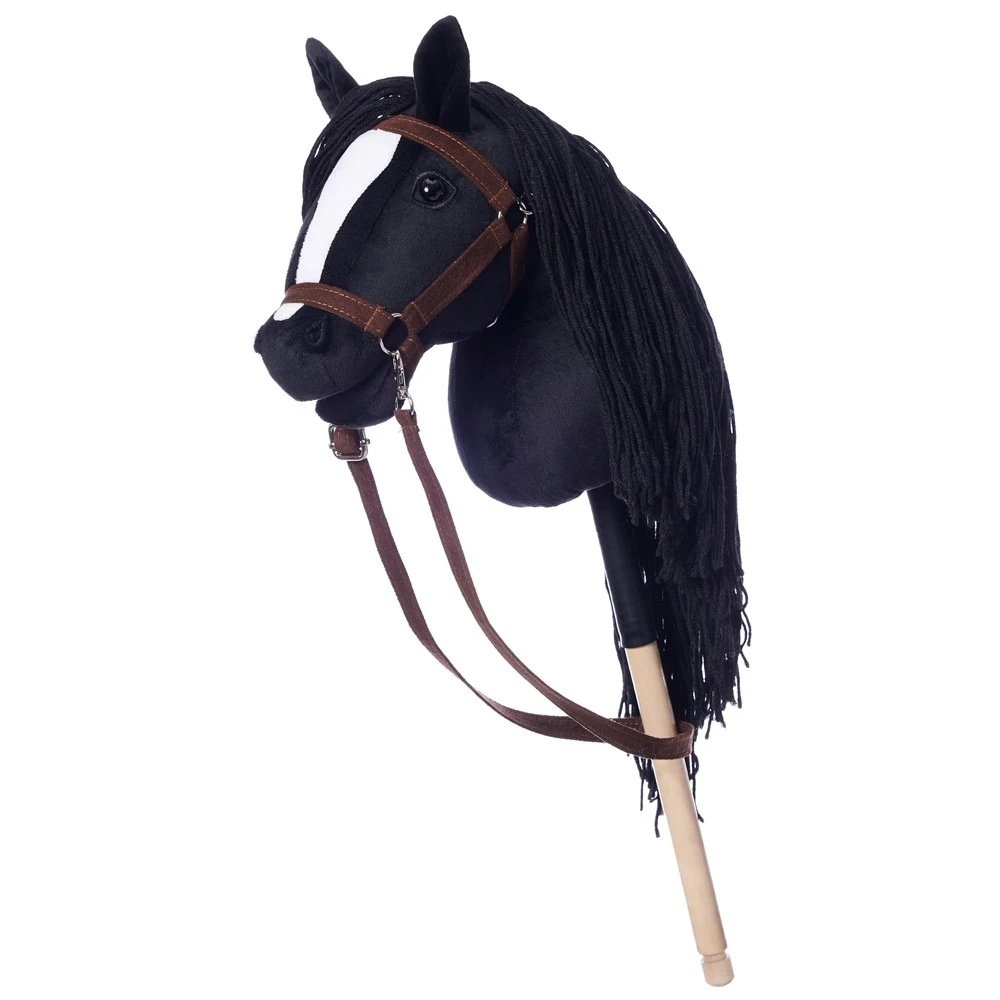 Tootiny Koń na kiju Hobby Horse HOPPIHORSE A3 juoda