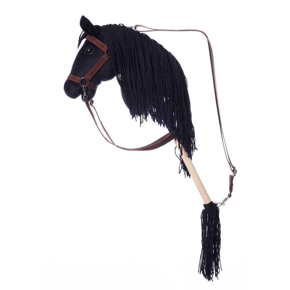 Tootiny Koń na kiju Hobby Horse HOPPIHORSE A3 juoda