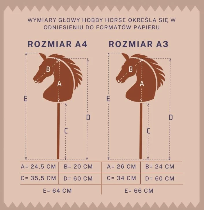 Tootiny Koń na kiju Hobby Horse HOPPIHORSE A3 juoda