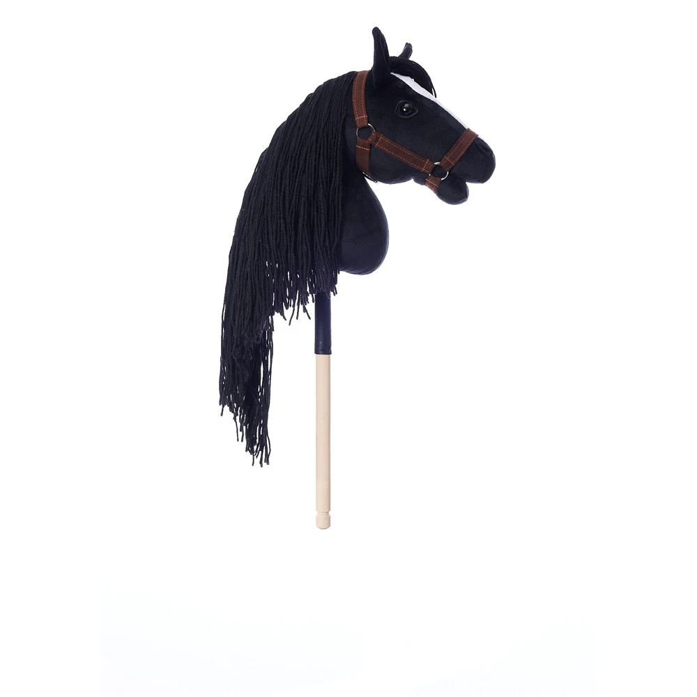 Tootiny Koń na kiju Hobby Horse HOPPIHORSE A3 juoda