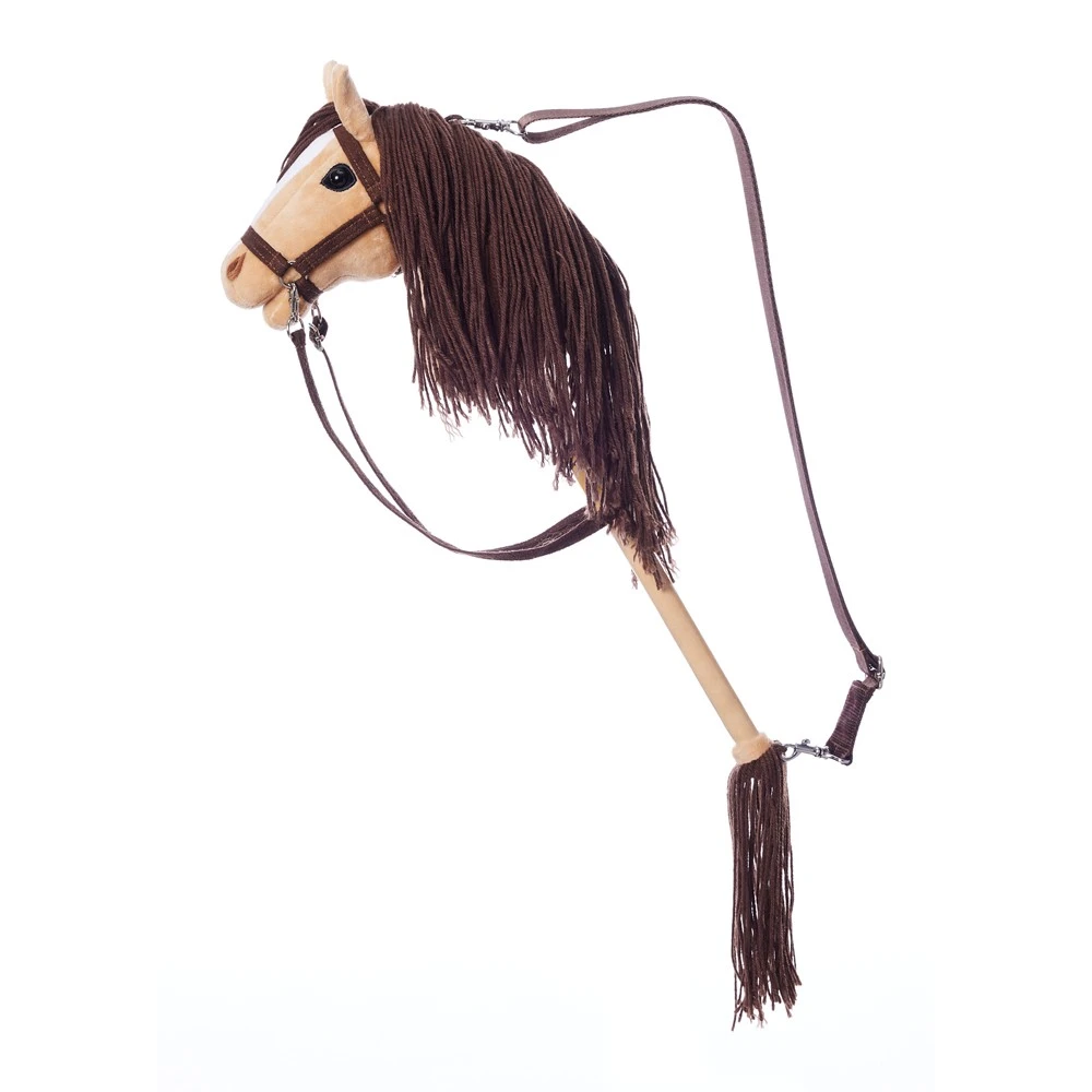 Tootiny Koń na kiju Hobby Horse HOPPIHORSE A4 smėlio spalva