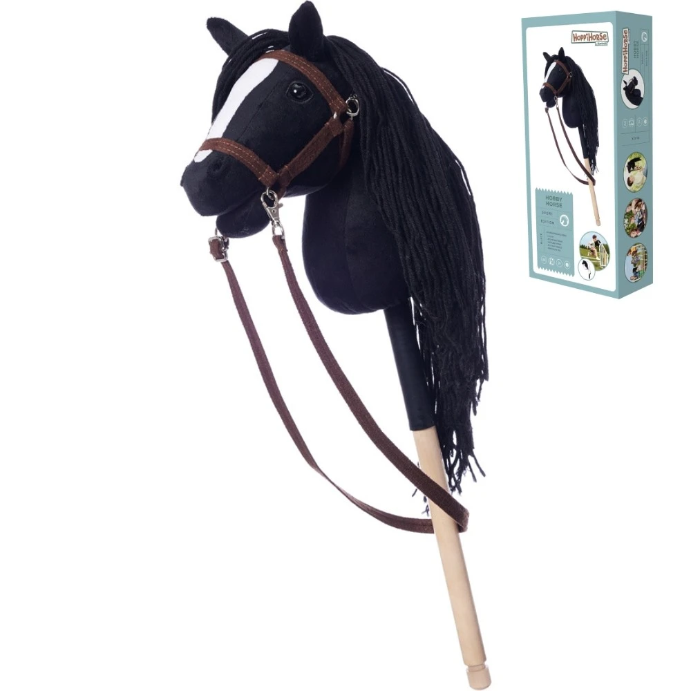 Tootiny Hobby Horse HOPPIHORSE A4 juoda