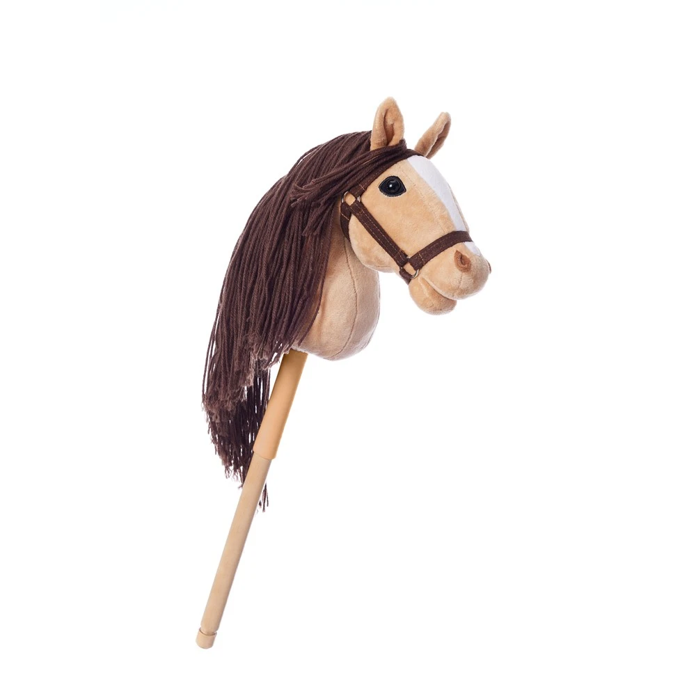 Tootiny Koń na kiju Hobby Horse HOPPIHORSE A4 smėlio spalva