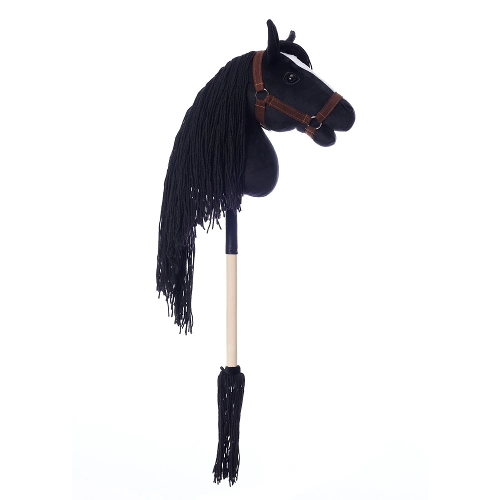 Tootiny Koń na kiju Hobby Horse HOPPIHORSE A3 juoda