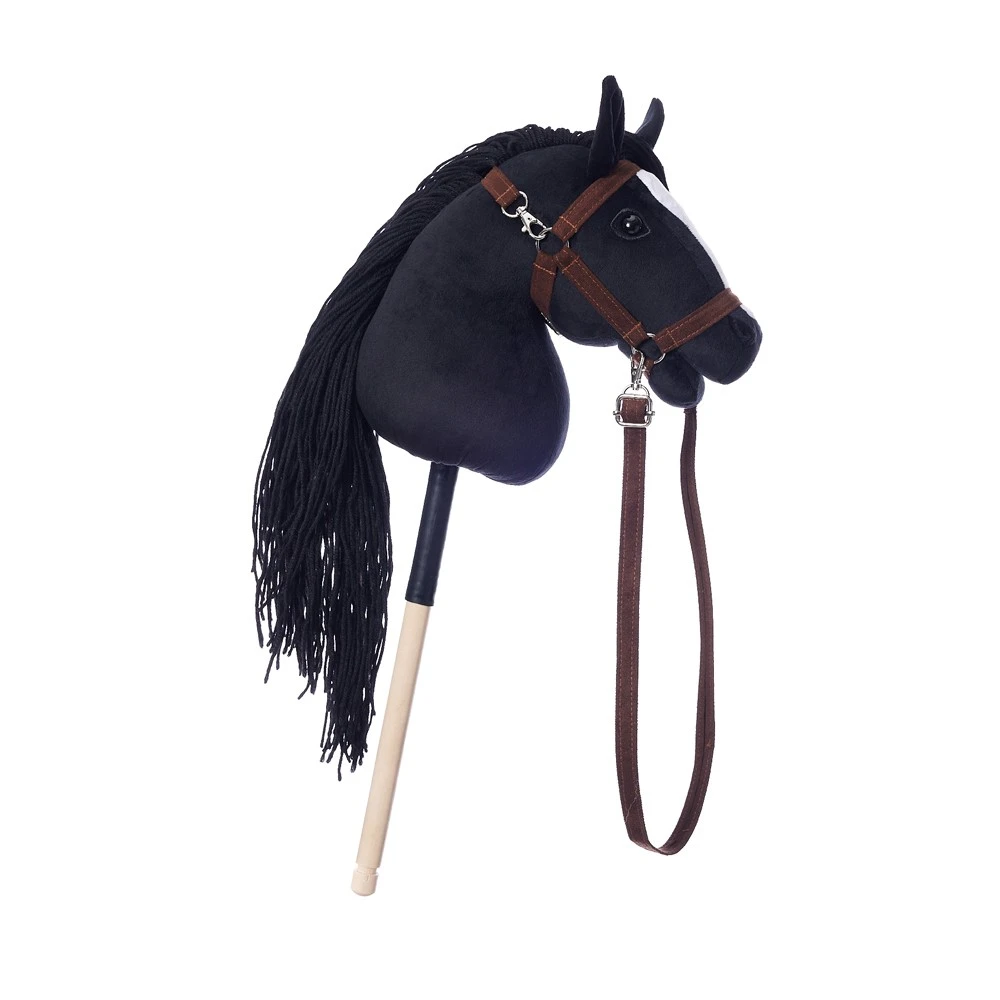 Tootiny Koń na kiju Hobby Horse HOPPIHORSE A3 juoda