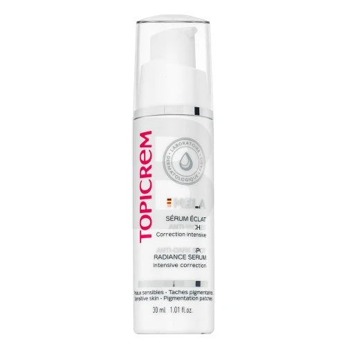„Topicrem MELA“ serumas nuo tamsių dėmių, suteikiantis spindesio, 30 ml