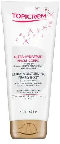 Topicrem Ultra-Moisturizing Pearly Body Losjonas kūnui