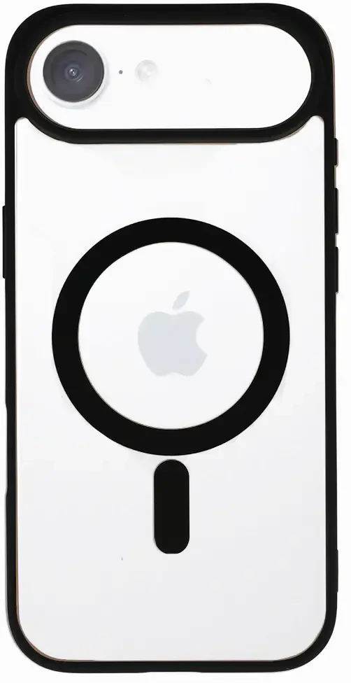Fusion Accessories Topt Acrylic Color Magsafe dėklas skirtas Apple iPhone 17 Air juodos spalvos