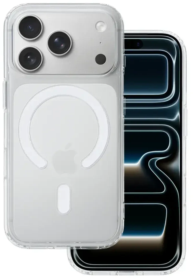 iLike Topt Acrylic Magsafe dėklas skirtas Apple iPhone 17 Pro skaidrus