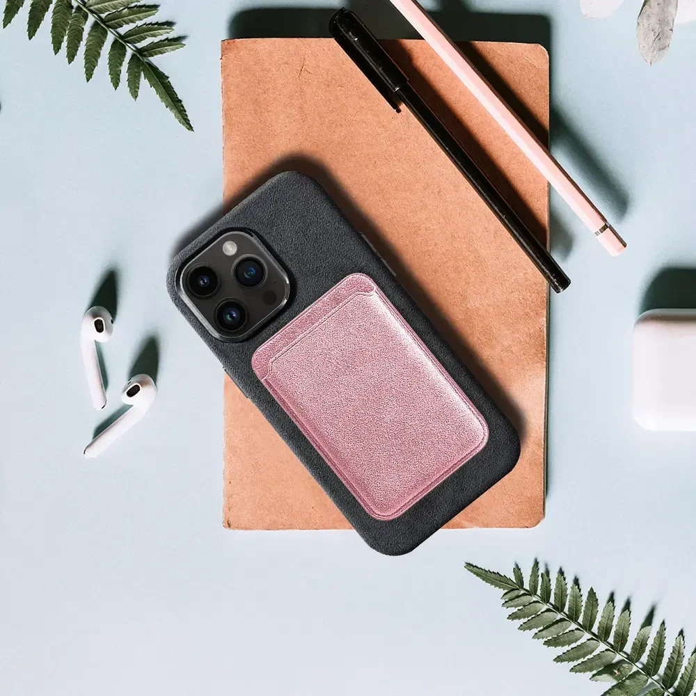 Dėklas Fusion Accessories Topt Alcane MagPocket – rožinės spalvos