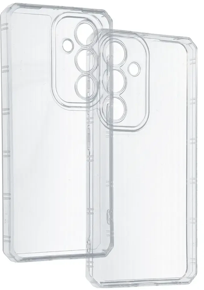 Fusion Accessories Topt Armor Antishock dėklas skirtas Samsung Galaxy S25 skaidrus