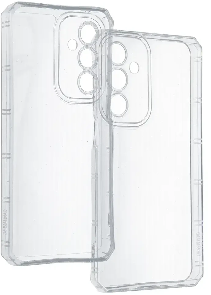 Fusion Accessories Topt Armor Antishock Dėklas skirtas Samsung Galaxy M35 5G skaidrus