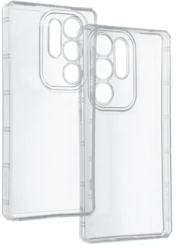 Fusion Accessories Topt Armor Antishock dėklas skirtas Samsung Galaxy S25 Ultra skaidrus