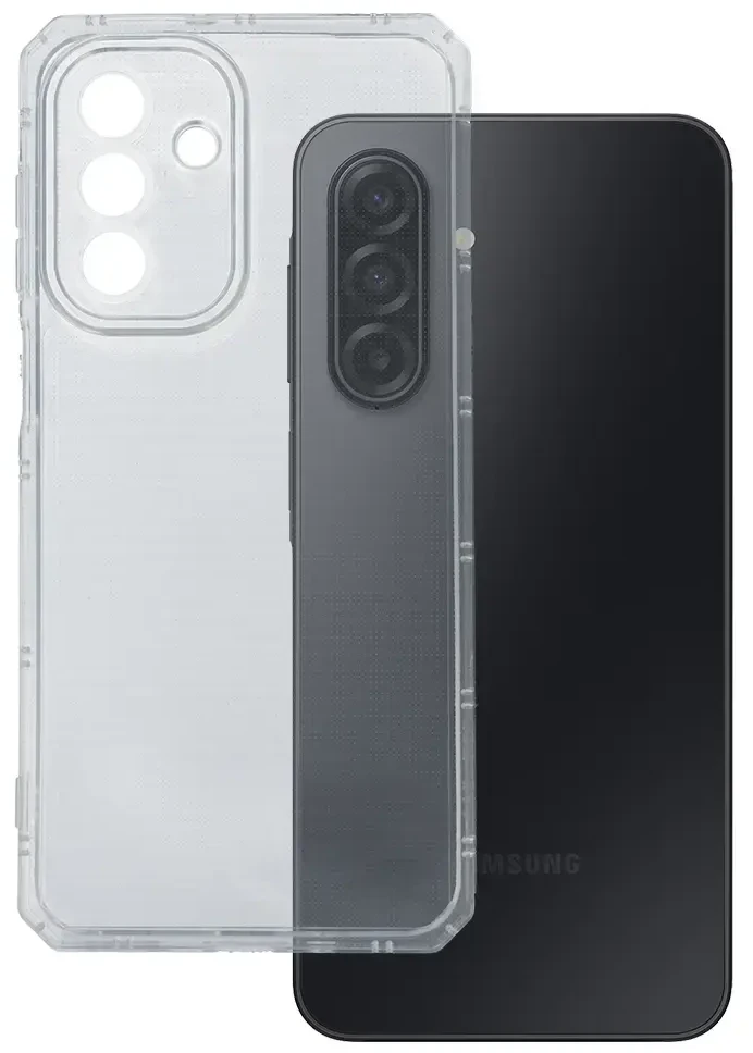 Fusion Accessories Topt Armor Antishock Dėklas skirtas Samsung Galaxy A17 5G skaidrus