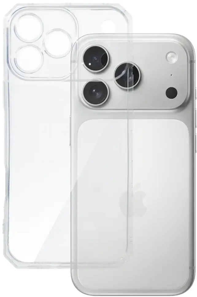Toptel Topt Armor Antishock Dėklas skirtas Apple iPhone 17 Pro Max skaidrus