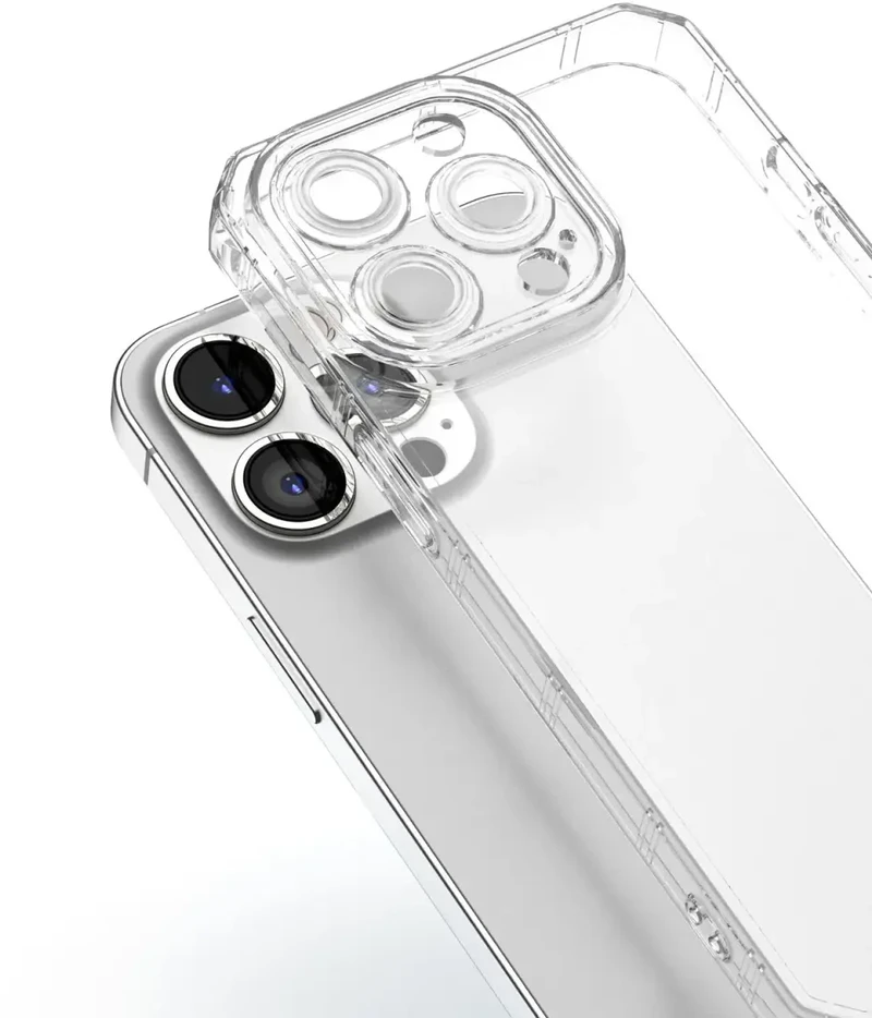 Fusion Accessories Armor Antishock dėklas skirtas Samsung Galaxy S26 Ultra skaidrus