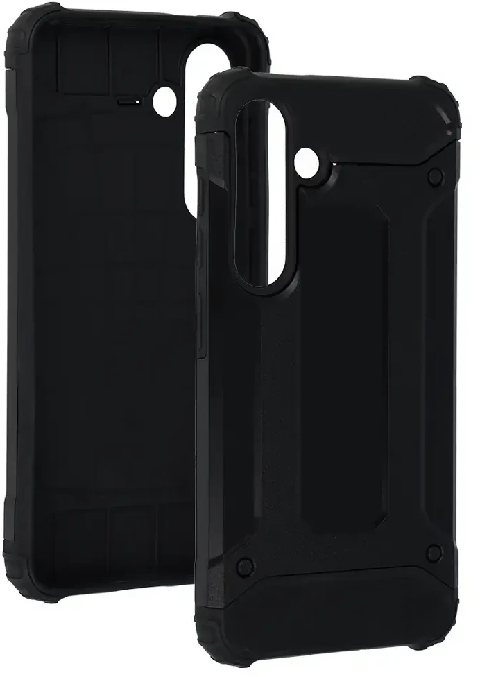 Fusion Accessories Topt Armor Carbon Dėklas skirtas Samsung Galaxy S25 juodos spalvos