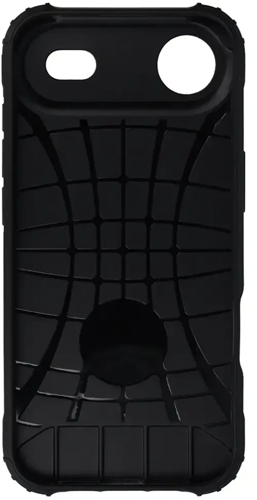 Fusion Accessories Topt Armor Carbon dėklas skirtas Apple iPhone 17 Air juodos spalvos