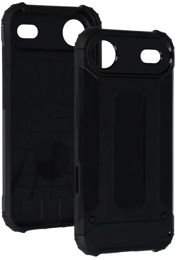 Fusion Accessories Topt Armor Carbon dėklas skirtas Apple iPhone 17 Air juodos spalvos